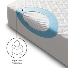 Malouf Five Sided™ + HyperChill™ Mattress Protector - Image 3